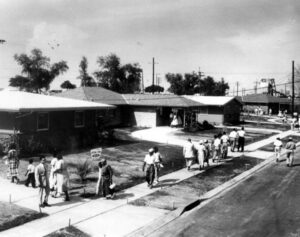 Touring Ranch style homes in the 1950s