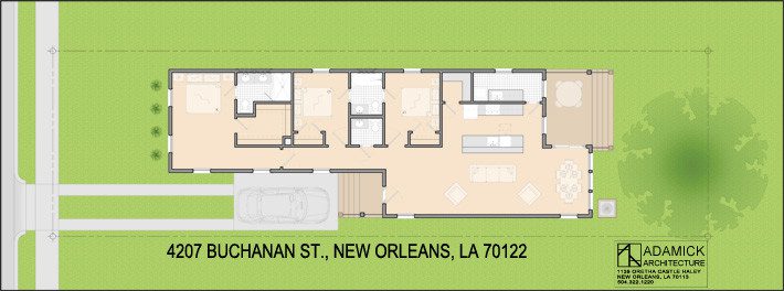 4207 Buchanan St custom home plan