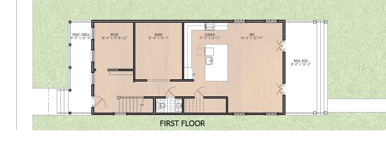 Corinthian First Floor Plan