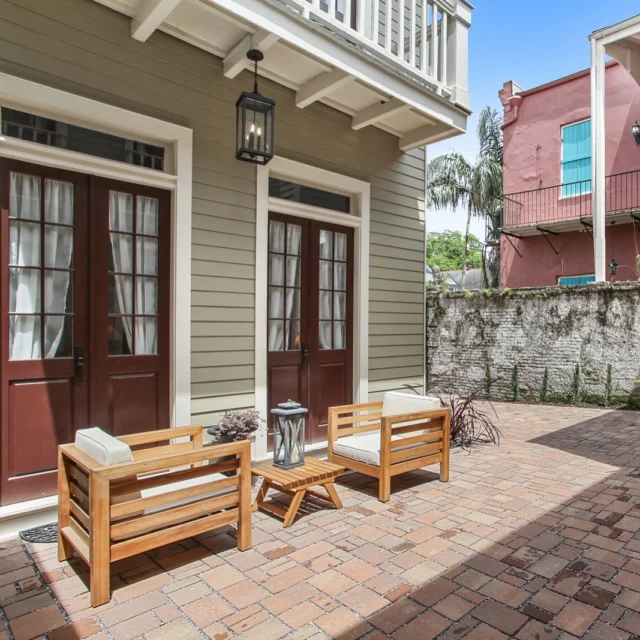 When planning an addition like a pool house, MIL suite, or studio, one of the first things we look at are setbacks.
 
Setbacks are the required distances between a building and the property lines, and in New Orleans they play a big role in shaping what’s possible on our narrow lots.
 
For example, most rear yards require a 15' setback from the property line (thought that number can vary based on your zoning district.)

That means your new structure can’t sit directly against the fence unless there was already a structure there that’s grandfathered in.
 
And while that space can feel restrictive, it often opens new design opportunities, like for landscaping, storage, or housing pool equipment. Making every inch work smarter.
 
Check out our previous post where we talk all about narrow lots, their history, how it affects design today, and what it means when you’re planning your own home addition, camelback, or new build. 
 
🔗 in bio
 
#neworleansarchitecture #noladesign #neworleanscourtyard #historichomes #backyarddesign #poolhousedesign #neworleansarchitect #nolahomes