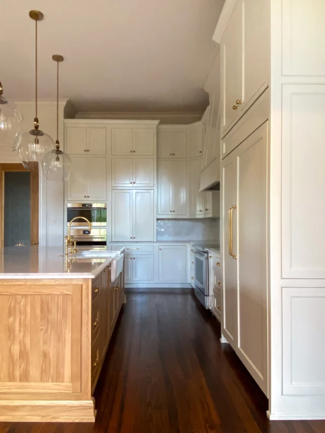 We know Y2K is back in style, but we don’t think this is what they meant. 

This historic home was last renovated 25 years ago, and needed a little (ok a lot!) of love to shine again.

We reworked the first-floor to bring back a sense of scale, flow, and charm. We expanded the kitchen, took down cramped angled walls, and removed pillars that look like they belong in a 90s mall entrance. 

The result? A space that feels fresh, yet unmistakably part of the home’s story. There’s something special about helping a house feel like itself again. 

Swipe through for some wild before and afters 👉